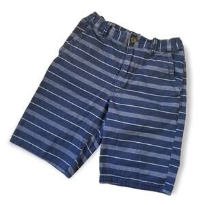 GAP Kids, Navy/white Striped Shorts  Elastic waistband - Size 12